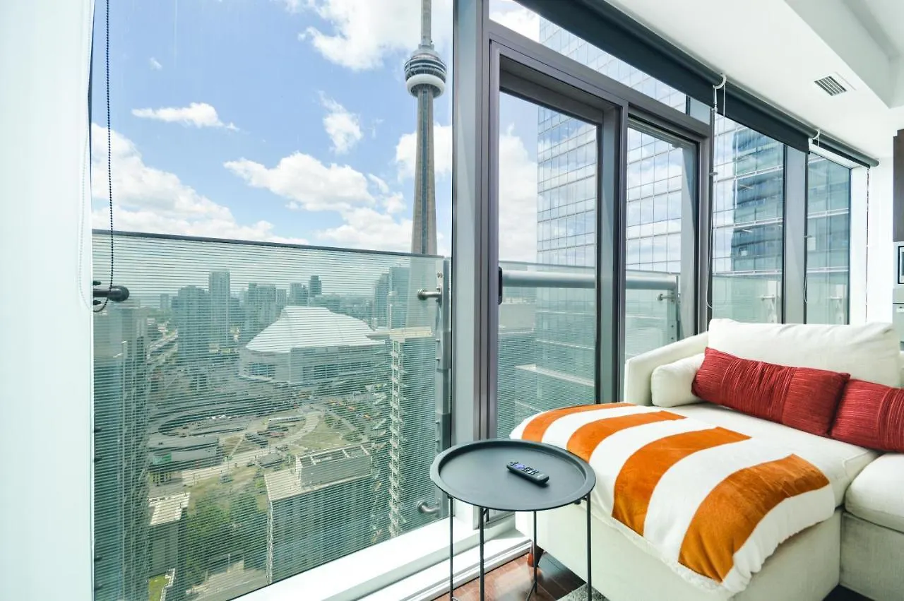 Downtown Toronto Condo Near Cn Tower, Mtcc, Rogers Center , Union Station Apartman